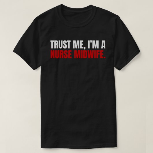 ナース助産師 Tシャツ (デザイン正面)