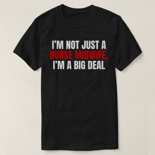 ナース助産師 Tシャツ (デザイン正面)