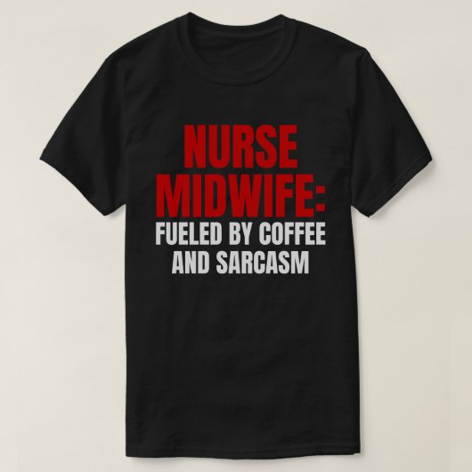 ナース助産師 Tシャツ (デザイン正面)