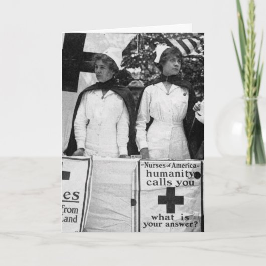 ナース募集 カード (正面)