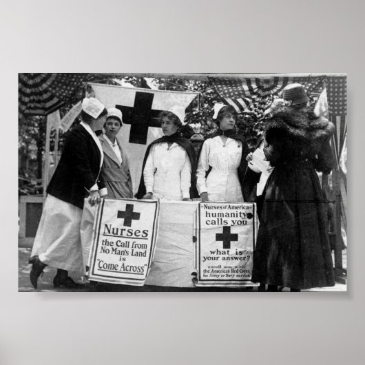 ナース募集 ポスター (正面)