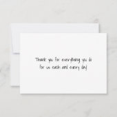 ナース医ハート聴診器看護健康気に サンキューカード (裏面)