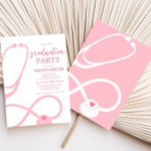 ナース医学卒業パーティー招待状 招待状