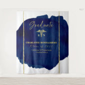 ナース医学部卒業背景 タペストリー (正面)