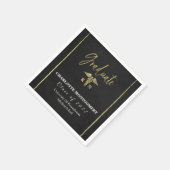 ナース医学部卒業 スタンダードカクテルナプキン (角)