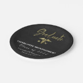 ナース医学部卒業 ペーパープレート (アングル)