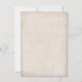 ナース医師医学卒業処方 招待状 (裏面)