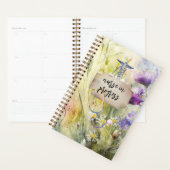 ナース医療デイジー紫色のフローラ医療ギフト プランナー手帳 (ディスプレー)