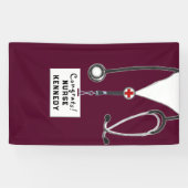 ナース卒業おめでとうバナー 横断幕 (横)