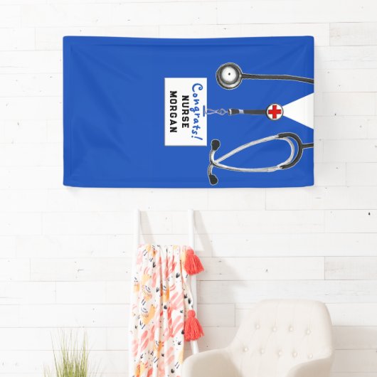 ナース卒業おめでとうバナー 横断幕 (インサイチュ)