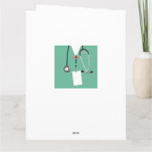 ナース卒業おめでとう カード (裏面)