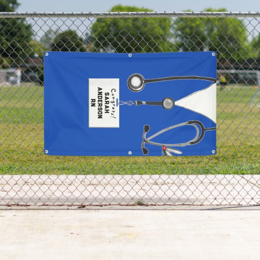 ナース卒業おめでとう 横断幕 (インサイチュ)