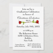 ナース卒業お祝い – フィレンツェNigingale 招待状 (裏面)