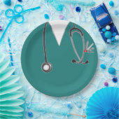 ナース卒業お祝い ペーパープレート (パーティー)