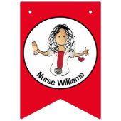 ナース卒業カスタムRN LPA CNAバナー バンティングフラッグ (第1の旗)