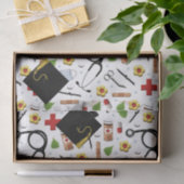 ナース卒業ギフトティッシュペーパー 薄葉紙 (ギフト)