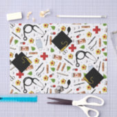 ナース卒業ギフトティッシュペーパー 薄葉紙 (クラフト)