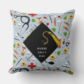ナース卒業ギフト装飾用クッション クッション (正面)