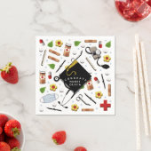 ナース卒業パーティナプキン スタンダードカクテルナプキン (インサイチュ)