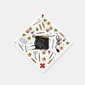 ナース卒業パーティナプキン スタンダードカクテルナプキン (角)