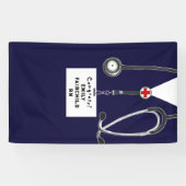 ナース卒業パーティバナー 横断幕 (横)