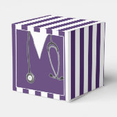 ナース卒業パーティパープルフェイスボックス フェイバーボックス (裏面サイド)
