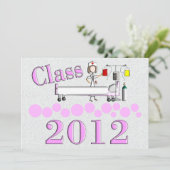 ナース卒業パーティー招待状2012 招待状 (スタンド正面)