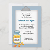 ナース卒業パーティー招待状 招待状 (正面)