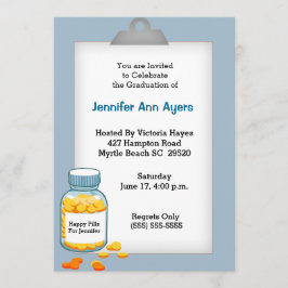 ナース卒業パーティー招待状 招待状