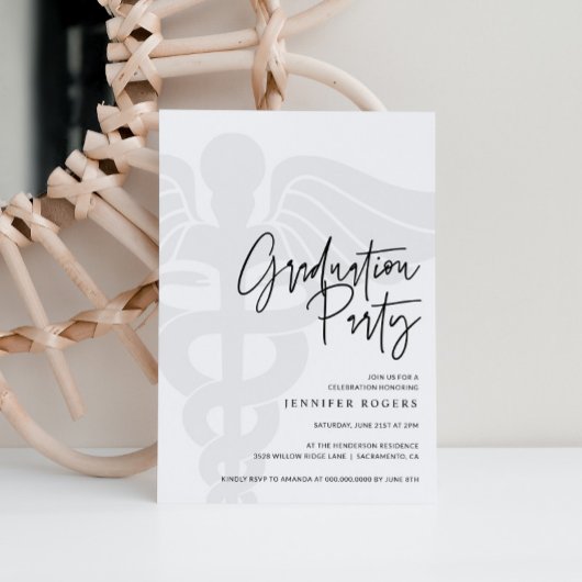 ナース卒業パーティー招待状 招待状