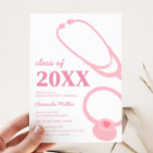 ナース卒業パーティー招待状 招待状