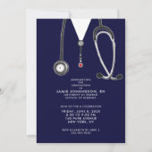 ナース卒業党招待状 招待状 (正面)