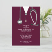 ナース卒業党招待状 招待状 (スタンド正面)