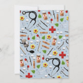 ナース卒業党招待状 招待状 (裏面)