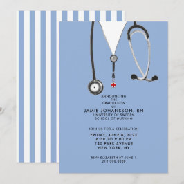 ナース卒業党招待状 招待状