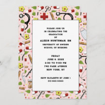 ナース卒業党招待状