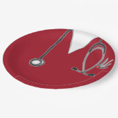 ナース卒業党紙プレート ペーパープレート (アングル)