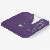 ナース卒業党紙プレート ペーパープレート (傾斜あり)