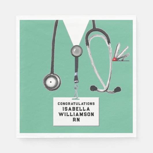 ナース卒業党 スタンダードランチョンナプキン (正面)