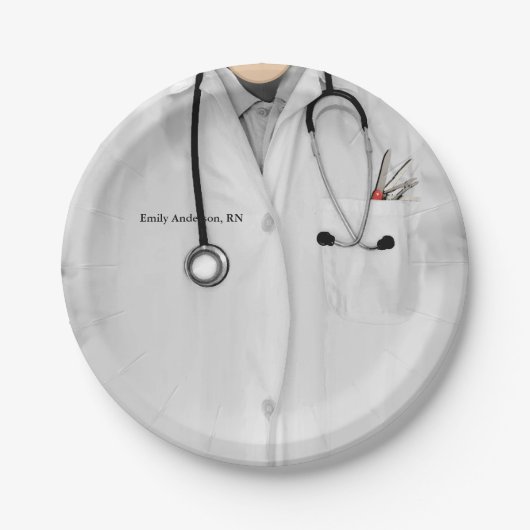 ナース卒業党 ペーパープレート (正面)