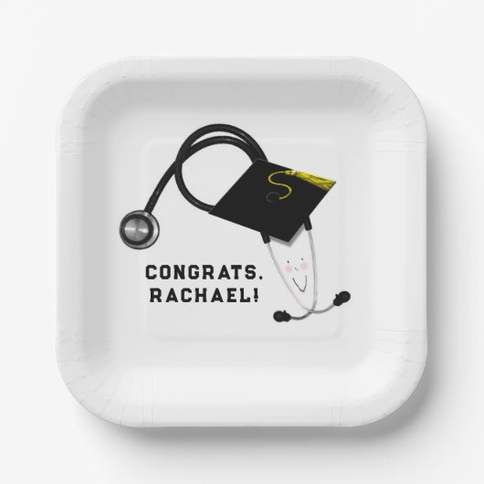 ナース卒業党 ペーパープレート (正面)