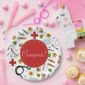 ナース卒業党 ペーパープレート (パーティー)