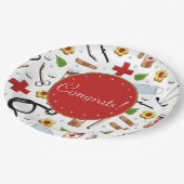 ナース卒業党 ペーパープレート (アングル)