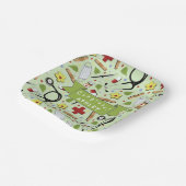 ナース卒業党 ペーパープレート (傾斜あり)