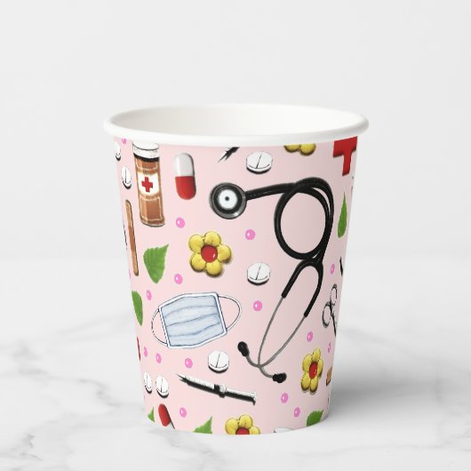 ナース卒業党 紙コップ (裏面)