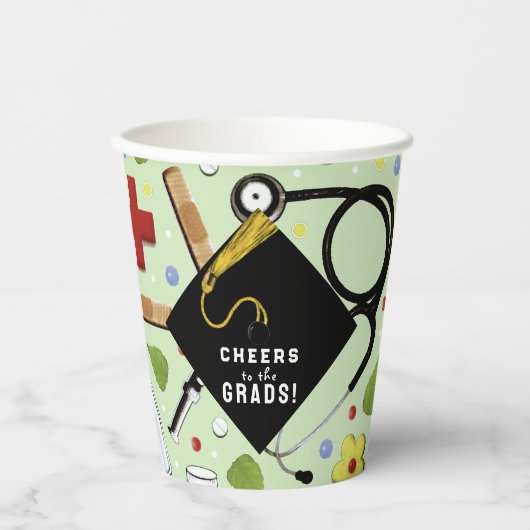 ナース卒業党 紙コップ (正面)