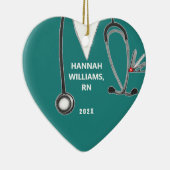 ナース卒業写真 セラミックオーナメント (右)