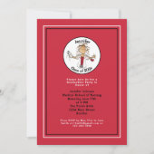 ナース卒業医療スクールレミニマルッド 招待状 (正面)