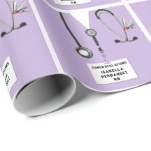 ナース卒業式ギフト包装紙