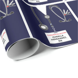 ナース卒業式プレゼント ラッピングペーパー